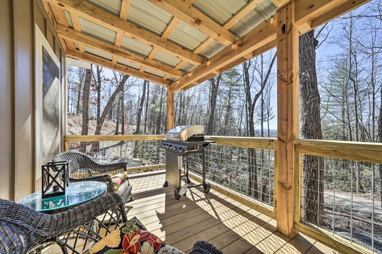 Modern Cabin With Fire Pit Less Than 3 Mi To Trails! Pisgah Forest Экстерьер фото